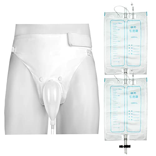 3-Piece Male Urinal System for Elderly Bedridden