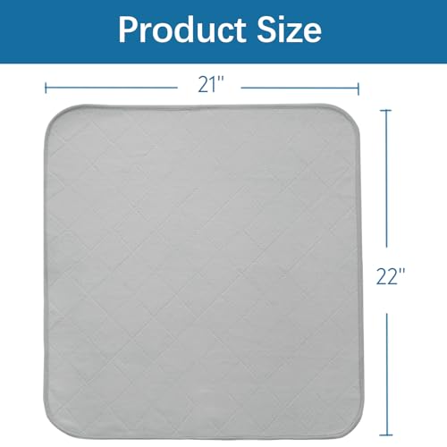 Washable Waterproof Chair Pads for Incontinence - 2 Pack