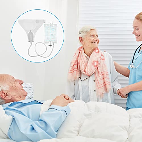3-Piece Male Urinal System for Elderly Bedridden