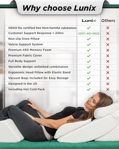 Orthopedic Bed Wedge Set for Senior Pain Relief
