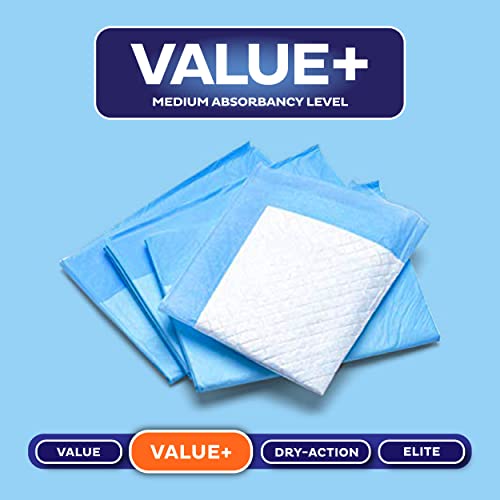Disposable Underpads for Incontinence - 50-Pack