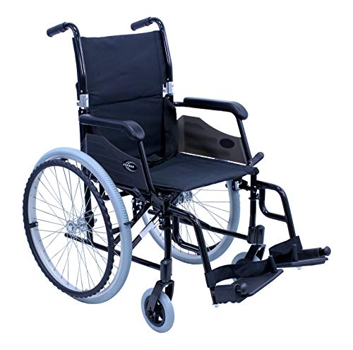Karman Black LT-980 Ultra Lightweight Wheelchair - 24lbs