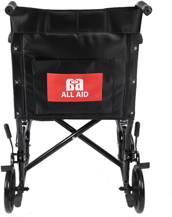 Panana Lightweight Folding Travel Wheelchair with Brakes