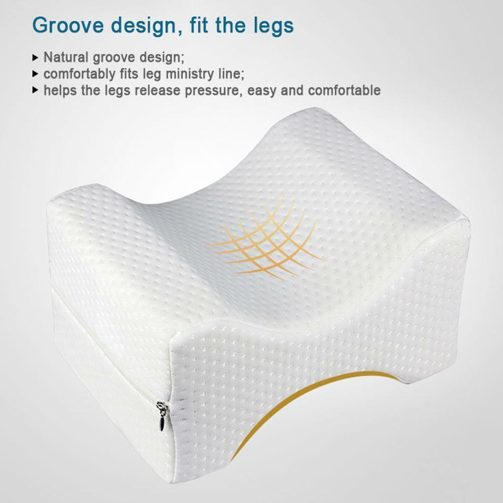 Orthopedic Leg Pillow: Side Sleepers, Back Pain Relief