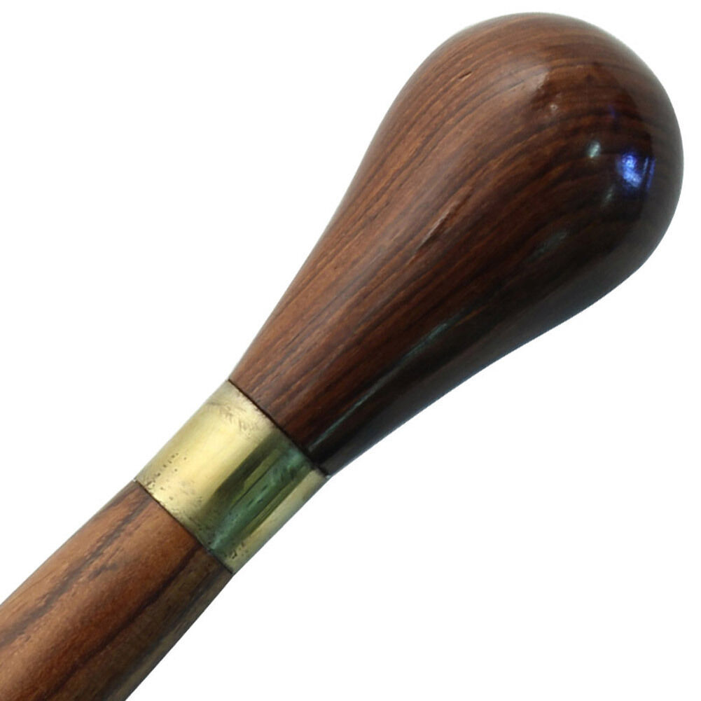 Traditional Walking Cane | Handcarved Sheesham Wooden Knob Handle Mobility Stick