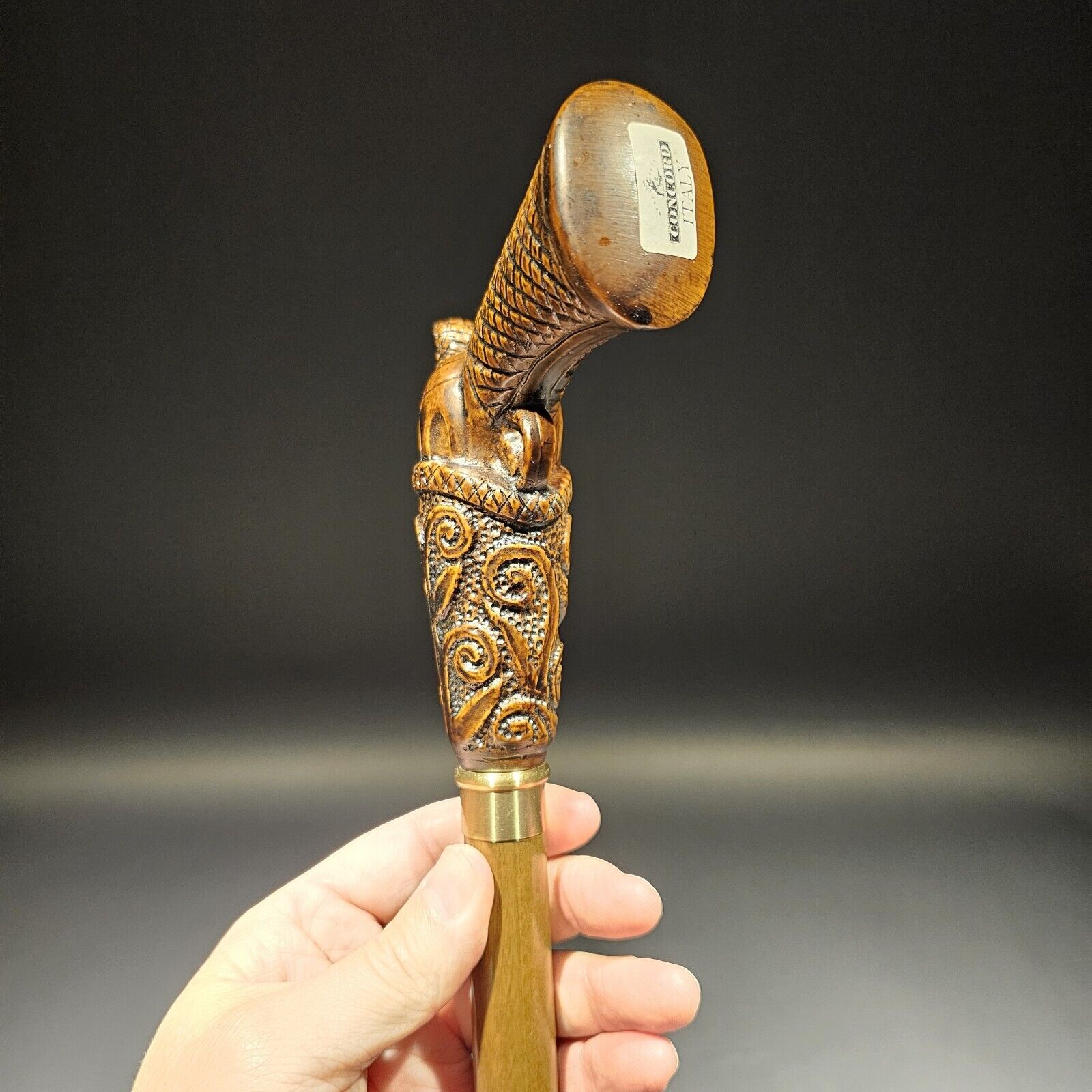 Antique Style Wood Walking Cane
