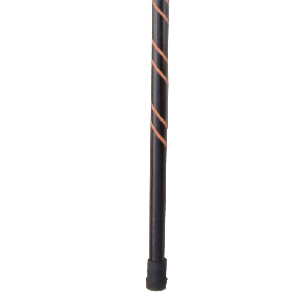 Night Out Walking Cane | Handmade Eucalyptus Wood Spiral Design Mobility Stick
