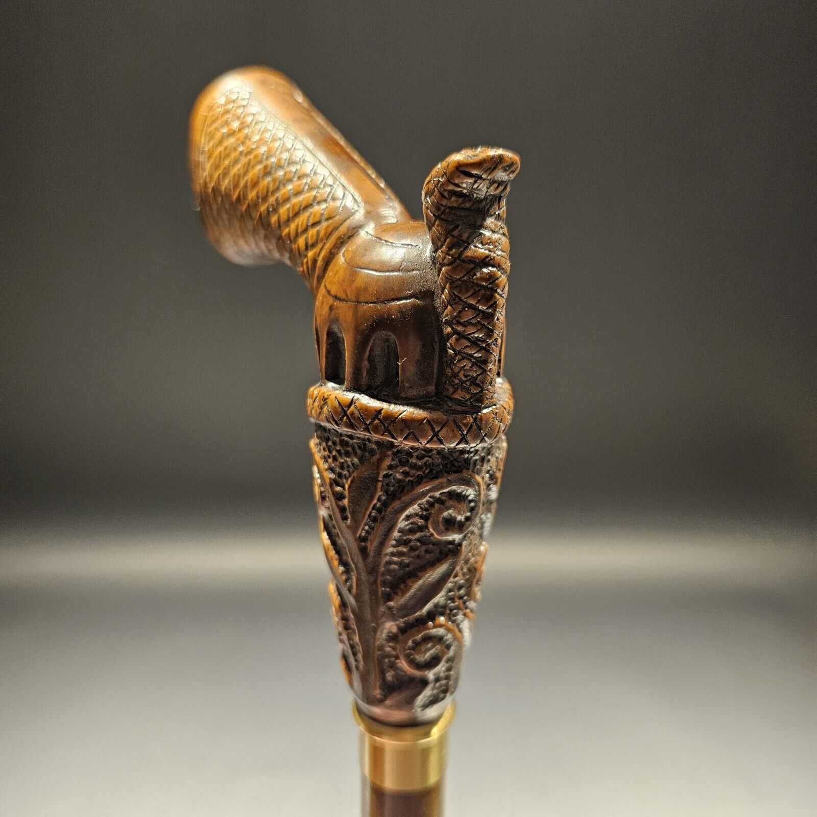 Antique Style Wood Walking Cane