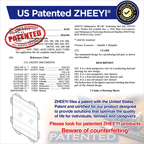 Multipurpose 48" x 40" Bed Pad for Seniors