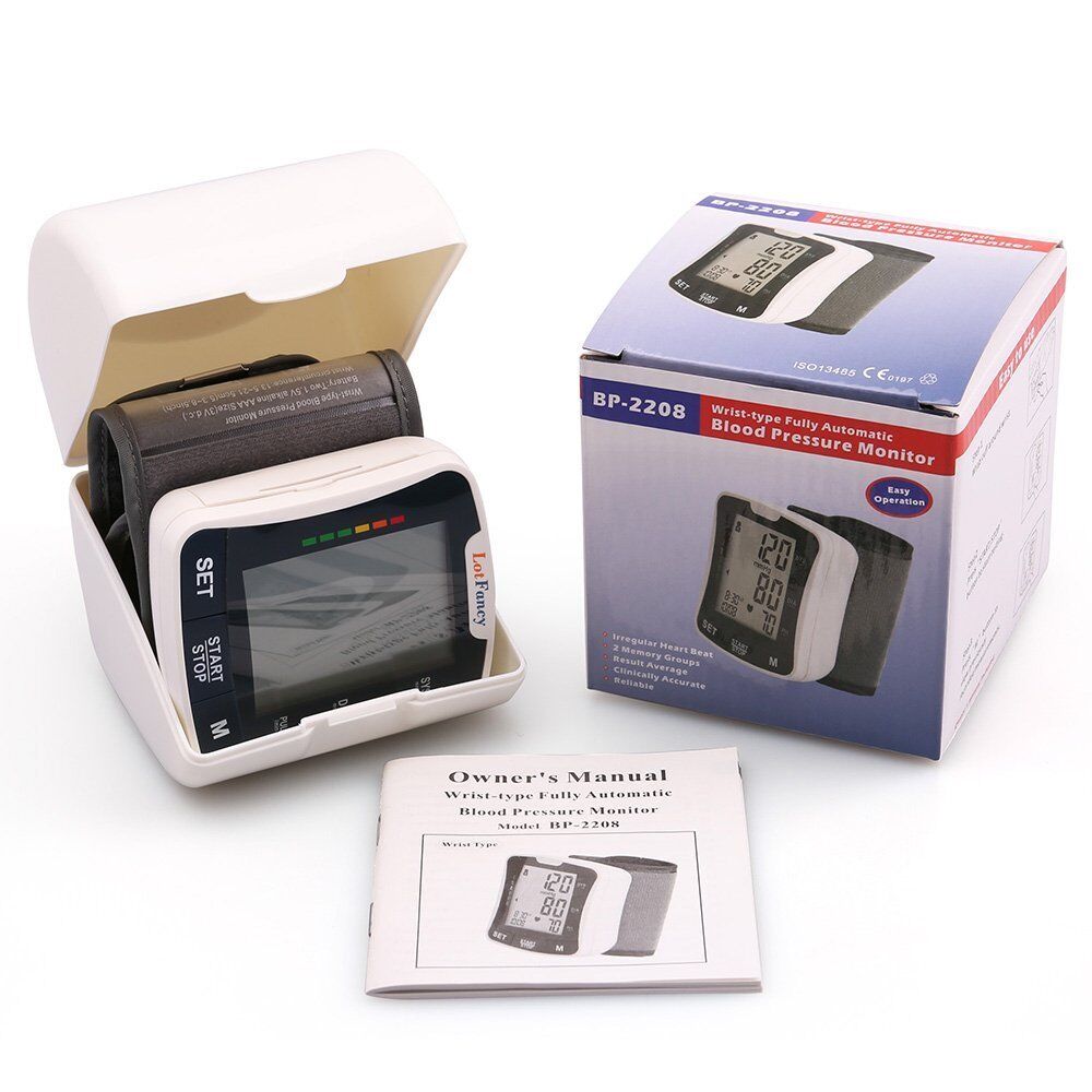 Blood Pressure Monitors Machine For Home Use Wrist bp Cuff Irregular Heartbeat