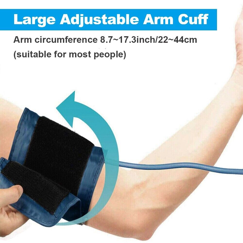 Upper Arm Blood Pressure Monitor Digital BP Cuff Machine Automatic Pulse Meter