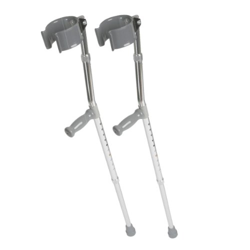 Aluminum Forearm Crutches - Tall Adult, Pack of 2