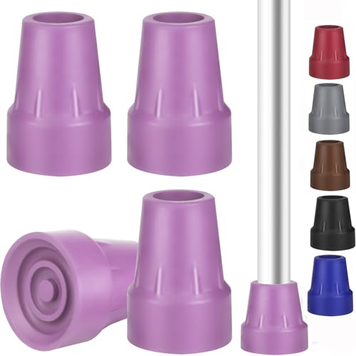 Non-Slip Rubber Crutch Tips for Seniors
