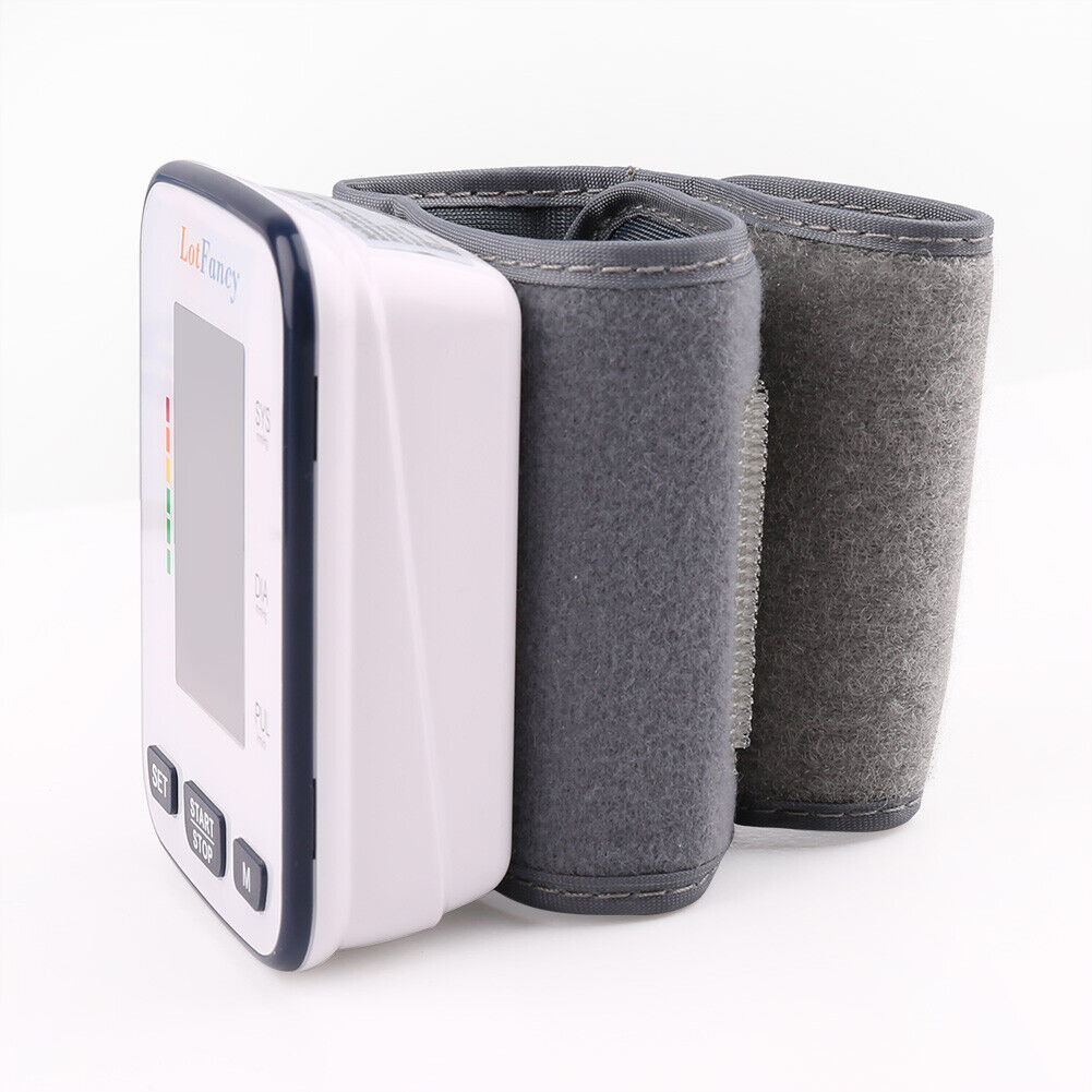 wrist high blood pressure monitors for home use BP cuff machine meter gauge