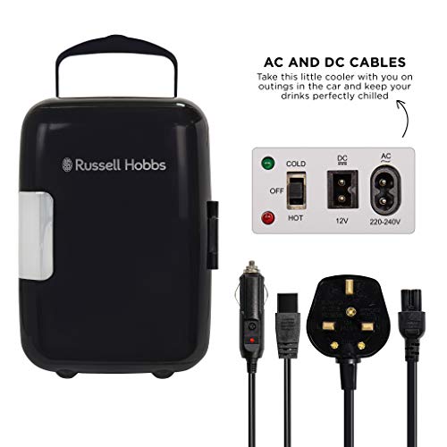 Russell Hobbs 4L Mini Cooler & Warmer - Black