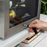 Russell Hobbs 12-Bottle Stainless Steel Wine Fridge