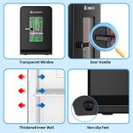 15L Portable Mini Wine Cooler with AC/DC Power