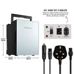 Russell Hobbs Retro Silver Mini Cooler/Warmer