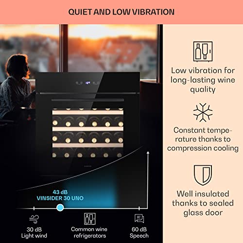Klarstein Single Zone Built-in Wine Cooler