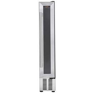 Cookology 15cm Stainless Steel Wine Cooler Cabinet