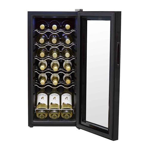 Baridi 18-Bottle Wine Cooler with Digital Controls