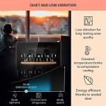 Klarstein Dual Zone Wine Cooler for 79 Bottles