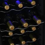 Display4top Black Wine Fridge with Touch Screen Control