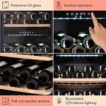 Klarstein Dual Zone Wine Cooler for 79 Bottles