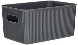 TATAY Baobab Medium Storage Basket - Grey Anthracite