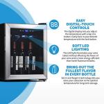 NewAir Wine Fridge | 23 Bottle Capacity | Stainless Steel