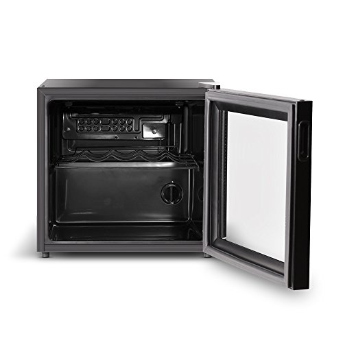Compact Glass Door Wine Cooler, 43L Capacity