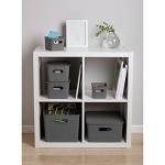 TATAY Baobab Medium Storage Basket - Grey Anthracite