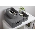 TATAY Baobab Medium Storage Basket - Grey Anthracite