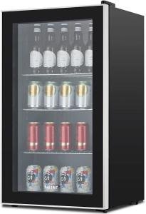 120 Can Beverage Refrigerator with Glass Door