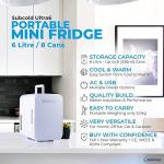 Subcold Ultra 6 Mini Fridge Cooler & Warmer