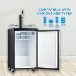 Arctic King Single Tap Kegerator - 4.9 cu. ft
