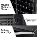 120 Can Beverage Refrigerator with Glass Door