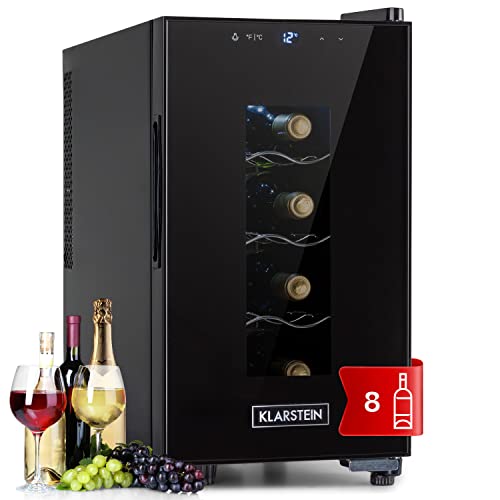 Klarstein Freestanding Wine Cooler with Glass Door