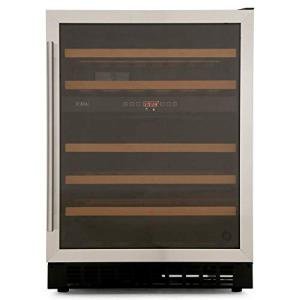 CDA 60cm Dual Zone Under Counter Wine Cooler