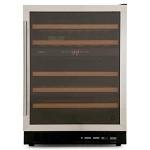 CDA 60cm Dual Zone Under Counter Wine Cooler