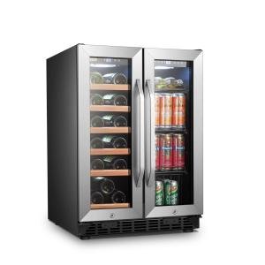 Lanbo 24" Dual Zone Wine & Beverage Fridge