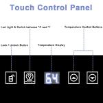 ROVSUN 34 Bottle Compressor Wine Fridge