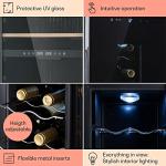 Klarstein Freestanding Wine Cooler with Glass Door