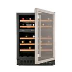 CDA 60cm Dual Zone Under Counter Wine Cooler