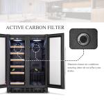 Lanbo 24" Dual Zone Wine & Beverage Fridge