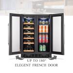 Lanbo 24" Dual Zone Wine & Beverage Fridge