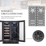 Lanbo 24" Dual Zone Wine & Beverage Fridge