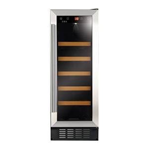 CDA 20-Bottle Single Zone Wine Cooler - Stainless Steel