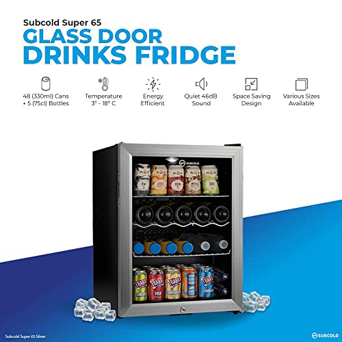 Subcold Super65 LED Table-Top Wine & Beer Fridge