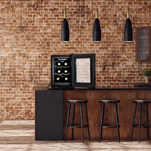 Barcool VINO6 Table-Top Wine Cooler - Black